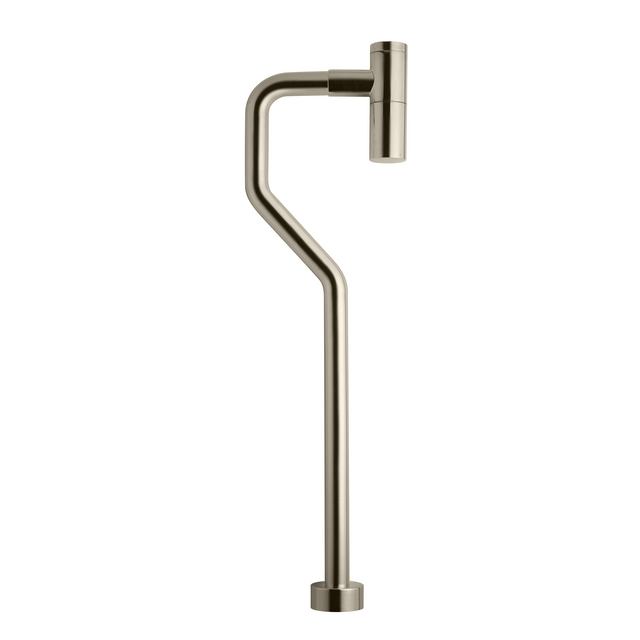 VATTENLÅS OCH S-GOLVRÖR XA200 BRUSHED NICKEL | Beijerbygg Byggmaterial